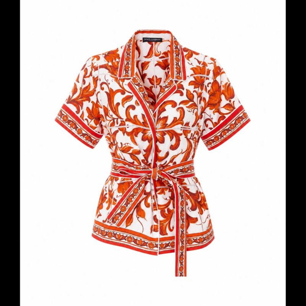 Dolce&Gabbana Women Maiolica Shirt